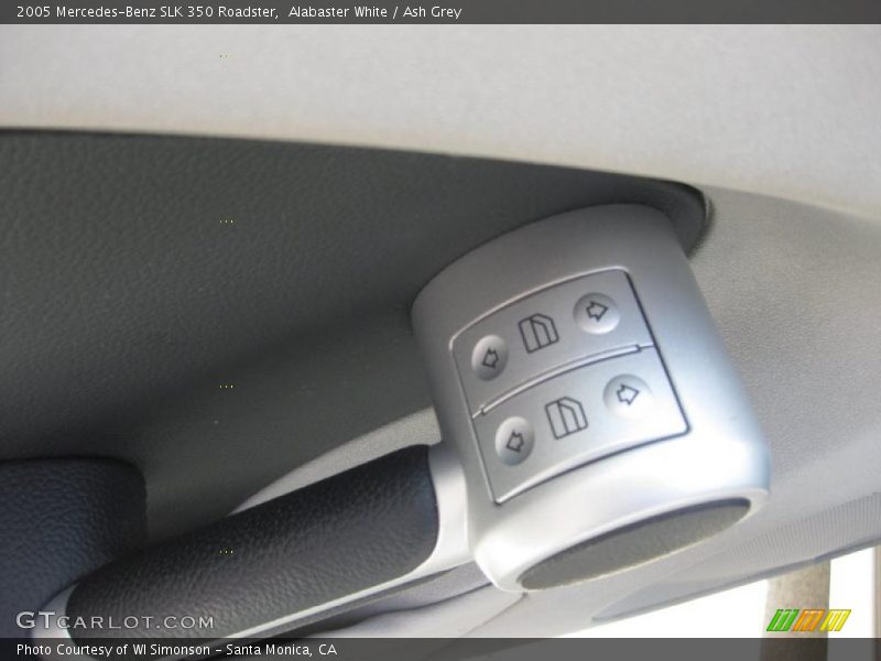 Alabaster White / Ash Grey 2005 Mercedes-Benz SLK 350 Roadster