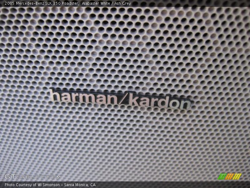 Alabaster White / Ash Grey 2005 Mercedes-Benz SLK 350 Roadster