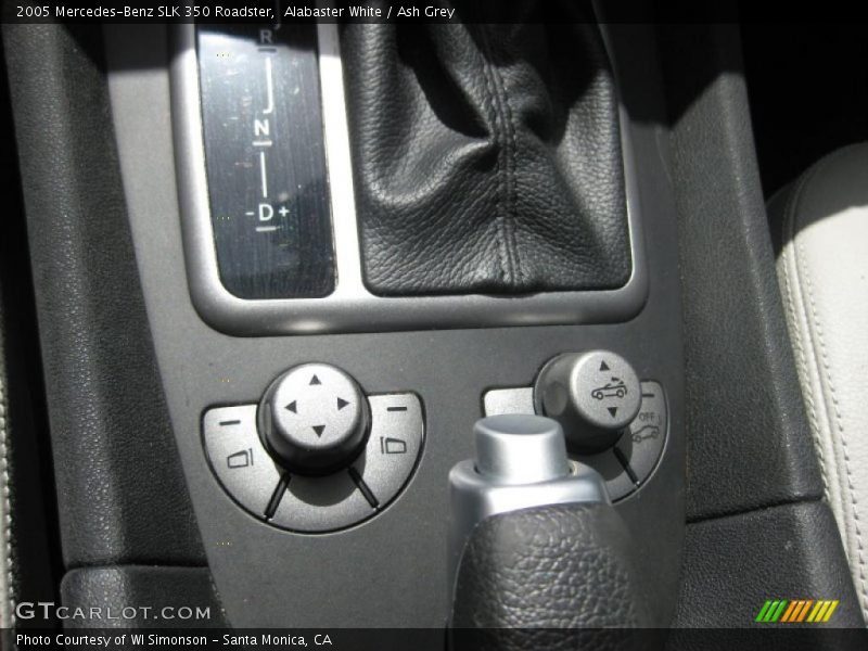 Alabaster White / Ash Grey 2005 Mercedes-Benz SLK 350 Roadster