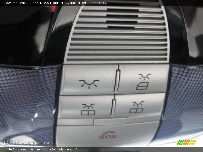 Alabaster White / Ash Grey 2005 Mercedes-Benz SLK 350 Roadster