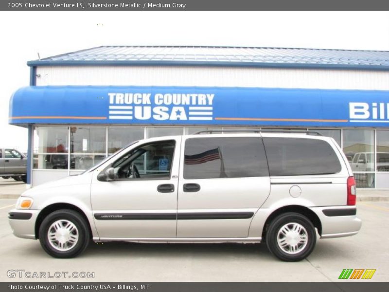Silverstone Metallic / Medium Gray 2005 Chevrolet Venture LS