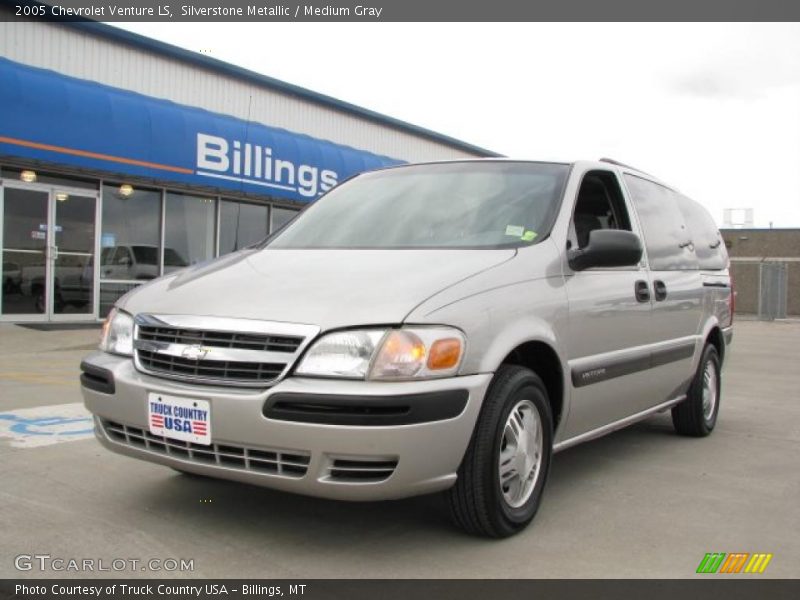 Silverstone Metallic / Medium Gray 2005 Chevrolet Venture LS