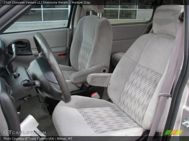 Silverstone Metallic / Medium Gray 2005 Chevrolet Venture LS