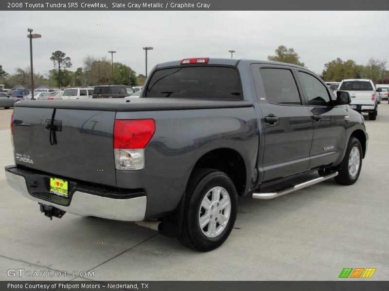 Slate Gray Metallic / Graphite Gray 2008 Toyota Tundra SR5 CrewMax