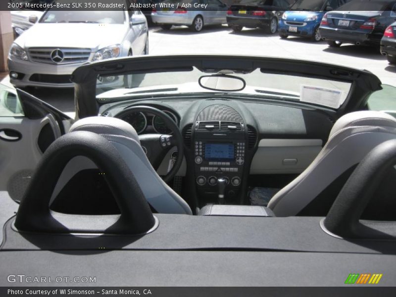 Alabaster White / Ash Grey 2005 Mercedes-Benz SLK 350 Roadster
