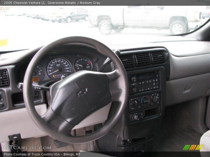 Silverstone Metallic / Medium Gray 2005 Chevrolet Venture LS