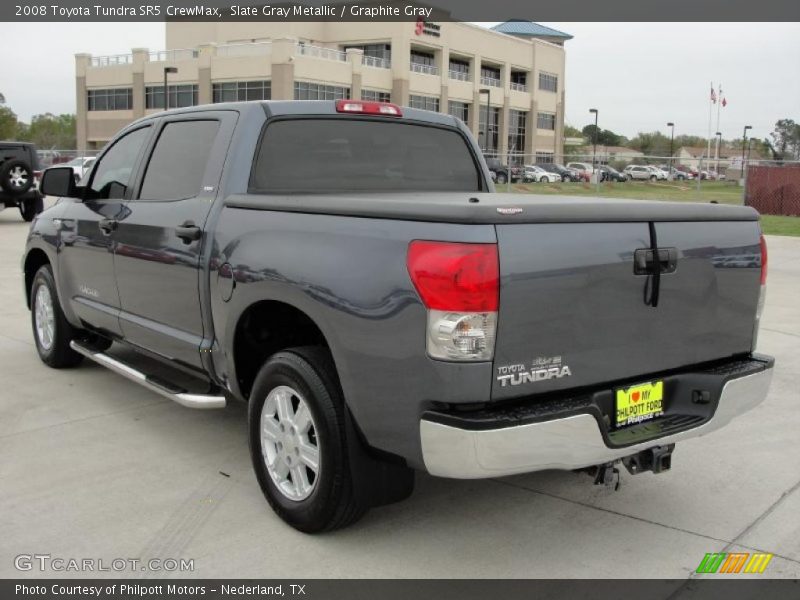 Slate Gray Metallic / Graphite Gray 2008 Toyota Tundra SR5 CrewMax