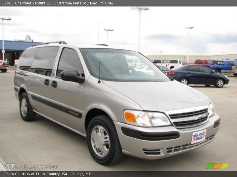 Silverstone Metallic / Medium Gray 2005 Chevrolet Venture LS