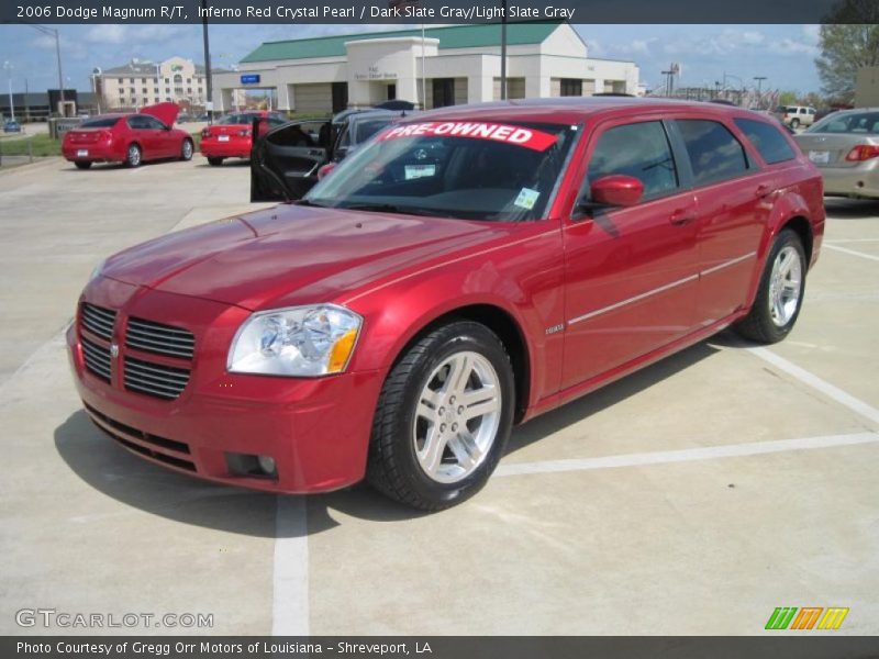Inferno Red Crystal Pearl / Dark Slate Gray/Light Slate Gray 2006 Dodge Magnum R/T