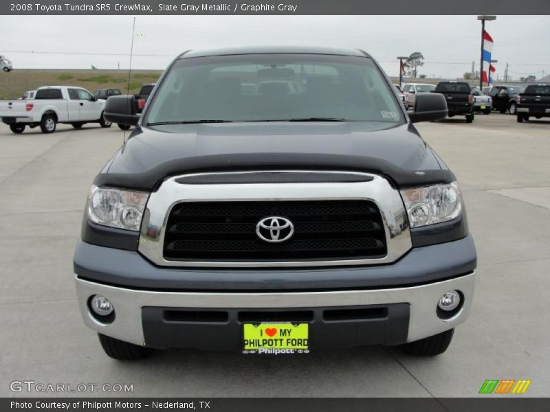 Slate Gray Metallic / Graphite Gray 2008 Toyota Tundra SR5 CrewMax