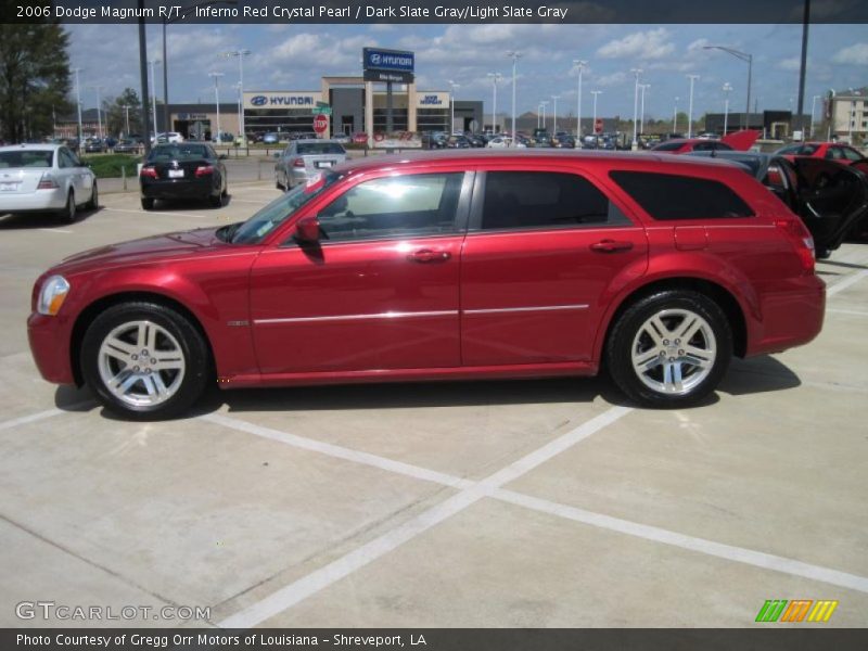 Inferno Red Crystal Pearl / Dark Slate Gray/Light Slate Gray 2006 Dodge Magnum R/T