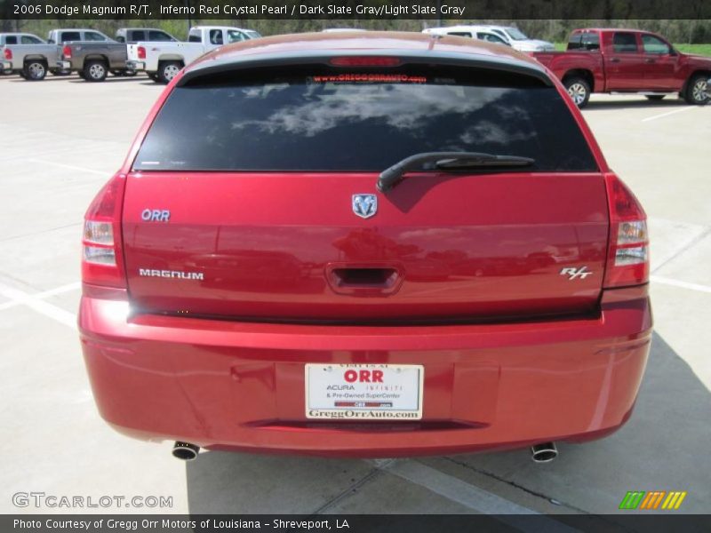 Inferno Red Crystal Pearl / Dark Slate Gray/Light Slate Gray 2006 Dodge Magnum R/T