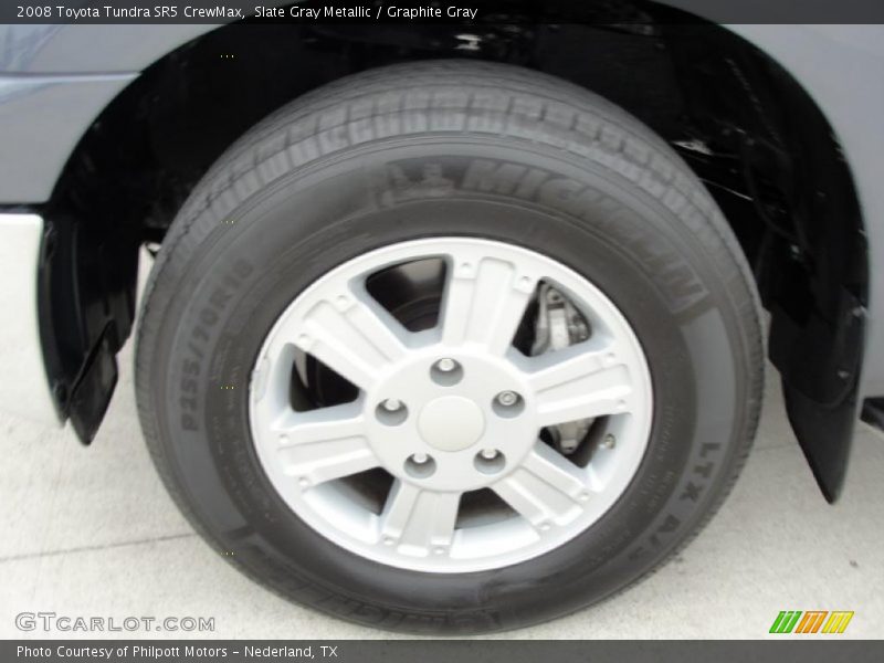 Slate Gray Metallic / Graphite Gray 2008 Toyota Tundra SR5 CrewMax