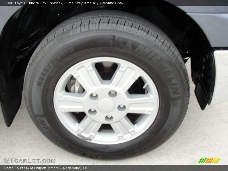 Slate Gray Metallic / Graphite Gray 2008 Toyota Tundra SR5 CrewMax