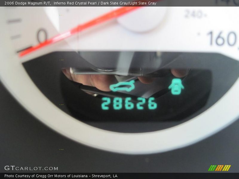 Inferno Red Crystal Pearl / Dark Slate Gray/Light Slate Gray 2006 Dodge Magnum R/T
