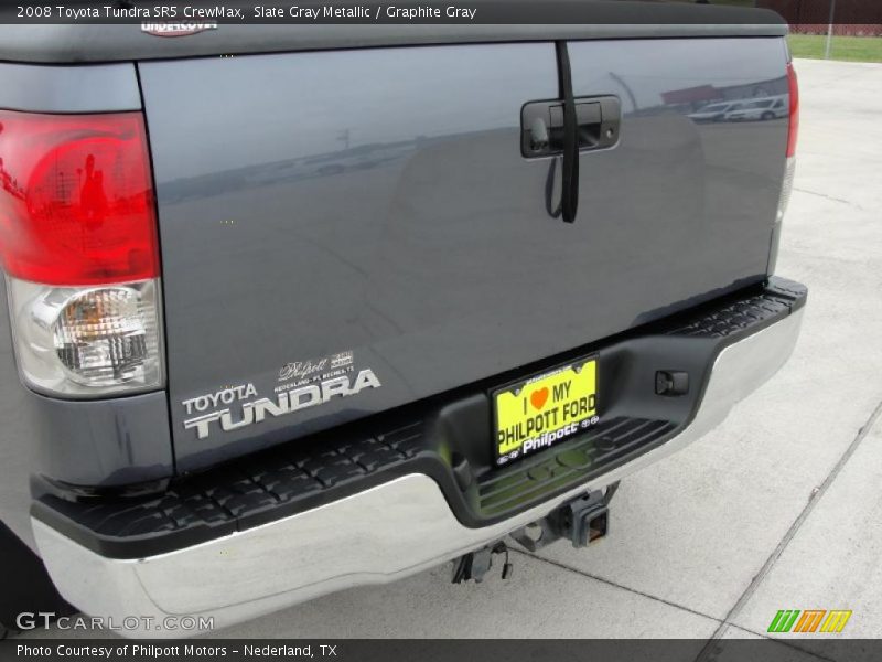 Slate Gray Metallic / Graphite Gray 2008 Toyota Tundra SR5 CrewMax