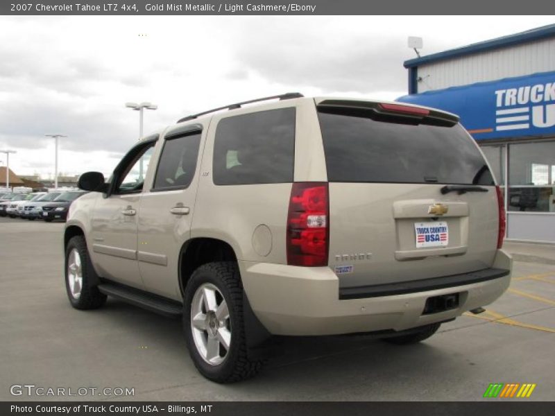 Gold Mist Metallic / Light Cashmere/Ebony 2007 Chevrolet Tahoe LTZ 4x4