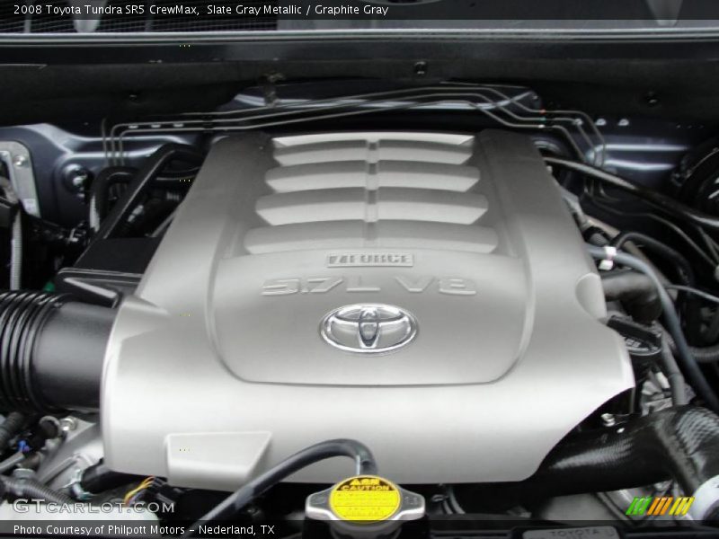 Slate Gray Metallic / Graphite Gray 2008 Toyota Tundra SR5 CrewMax