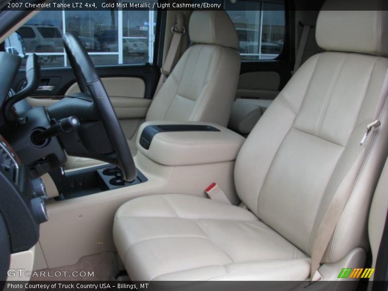 Gold Mist Metallic / Light Cashmere/Ebony 2007 Chevrolet Tahoe LTZ 4x4