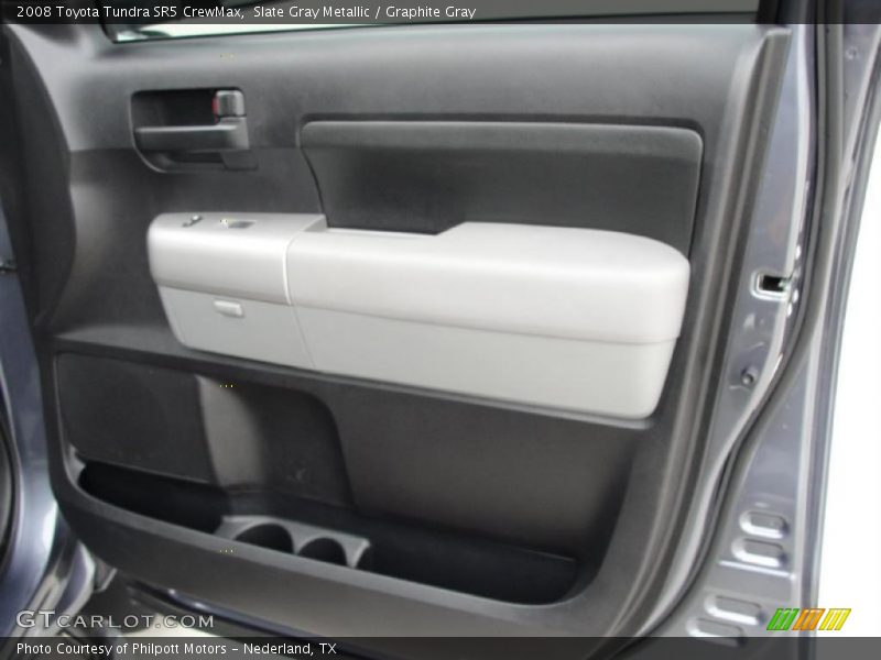 Slate Gray Metallic / Graphite Gray 2008 Toyota Tundra SR5 CrewMax