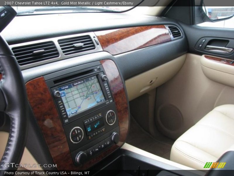 Gold Mist Metallic / Light Cashmere/Ebony 2007 Chevrolet Tahoe LTZ 4x4