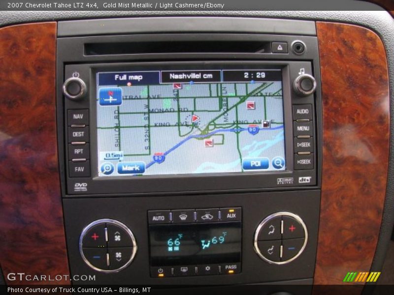 Gold Mist Metallic / Light Cashmere/Ebony 2007 Chevrolet Tahoe LTZ 4x4