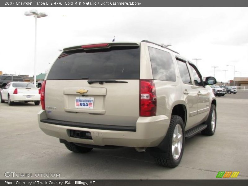 Gold Mist Metallic / Light Cashmere/Ebony 2007 Chevrolet Tahoe LTZ 4x4