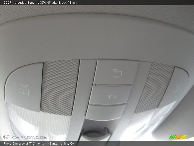 Black / Black 2007 Mercedes-Benz ML 350 4Matic