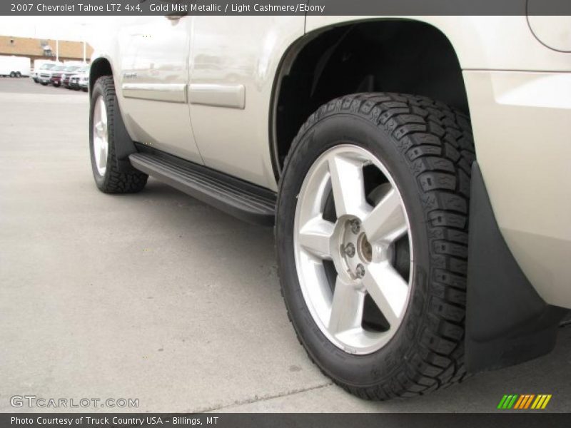 Gold Mist Metallic / Light Cashmere/Ebony 2007 Chevrolet Tahoe LTZ 4x4