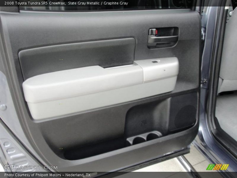 Slate Gray Metallic / Graphite Gray 2008 Toyota Tundra SR5 CrewMax