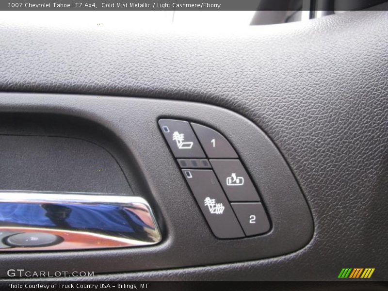 Gold Mist Metallic / Light Cashmere/Ebony 2007 Chevrolet Tahoe LTZ 4x4