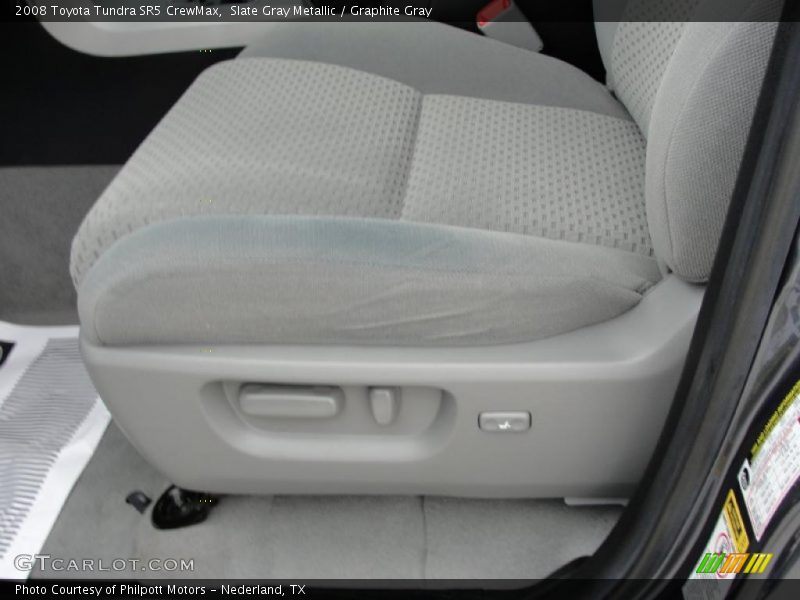 Slate Gray Metallic / Graphite Gray 2008 Toyota Tundra SR5 CrewMax