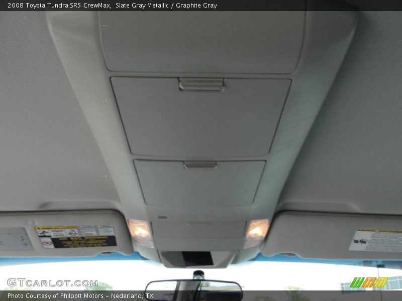 Slate Gray Metallic / Graphite Gray 2008 Toyota Tundra SR5 CrewMax
