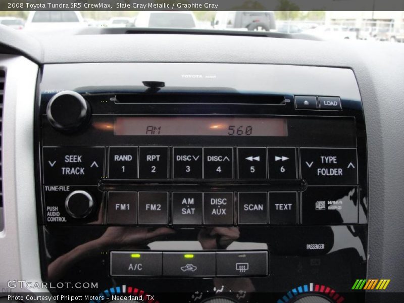 Slate Gray Metallic / Graphite Gray 2008 Toyota Tundra SR5 CrewMax
