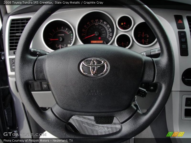 Slate Gray Metallic / Graphite Gray 2008 Toyota Tundra SR5 CrewMax