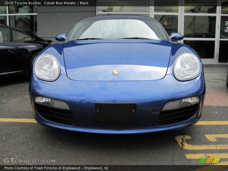 Cobalt Blue Metallic / Black 2008 Porsche Boxster