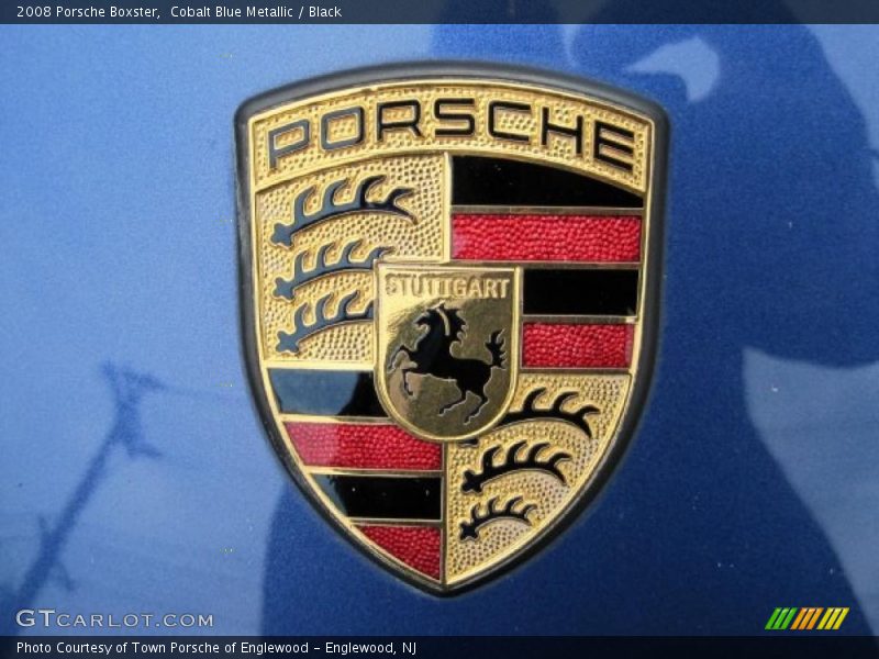 Cobalt Blue Metallic / Black 2008 Porsche Boxster