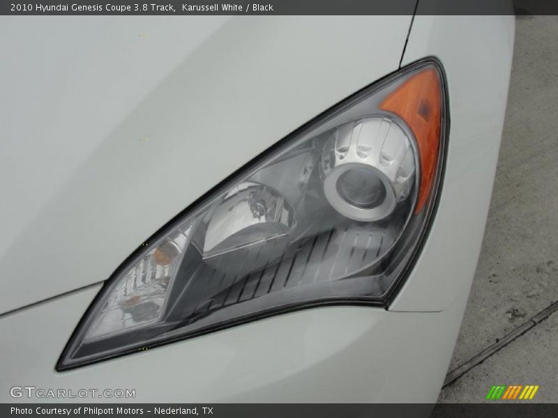 Karussell White / Black 2010 Hyundai Genesis Coupe 3.8 Track