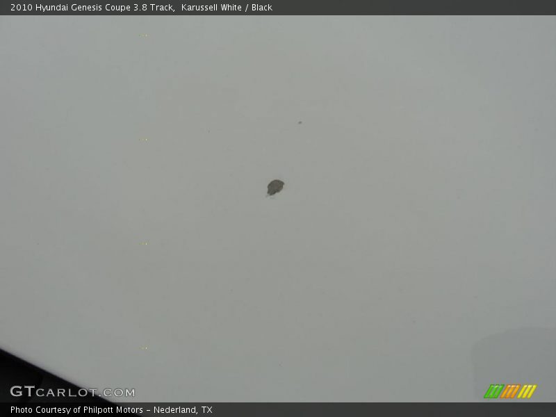 Karussell White / Black 2010 Hyundai Genesis Coupe 3.8 Track