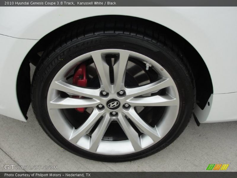 Karussell White / Black 2010 Hyundai Genesis Coupe 3.8 Track