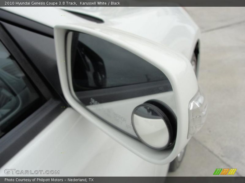 Karussell White / Black 2010 Hyundai Genesis Coupe 3.8 Track