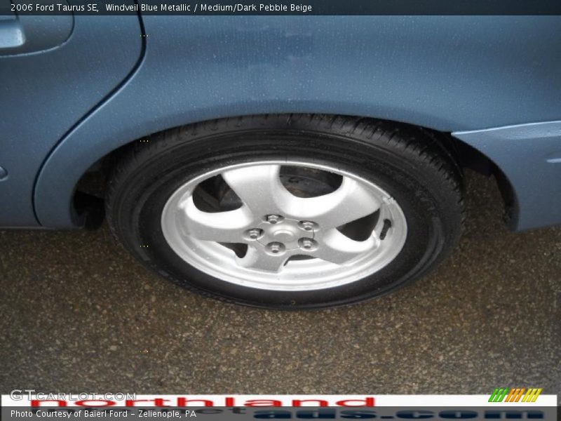 Windveil Blue Metallic / Medium/Dark Pebble Beige 2006 Ford Taurus SE