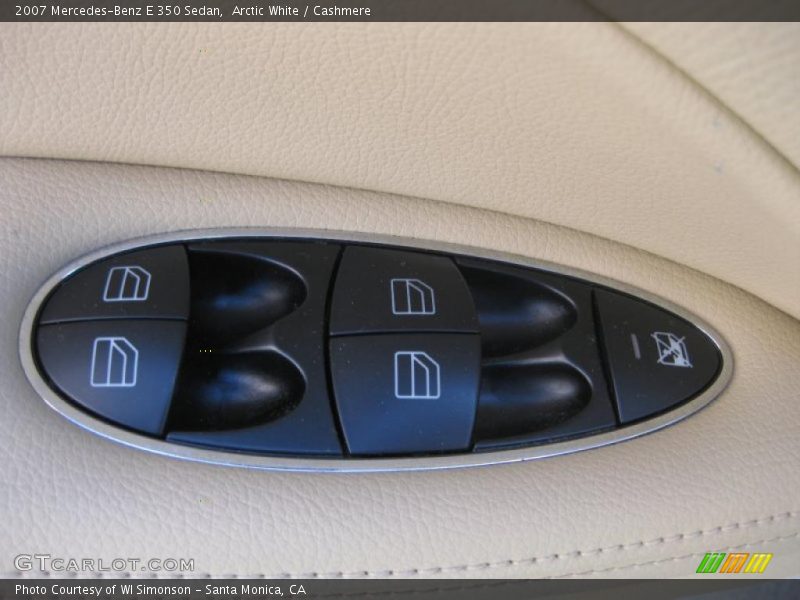 Arctic White / Cashmere 2007 Mercedes-Benz E 350 Sedan