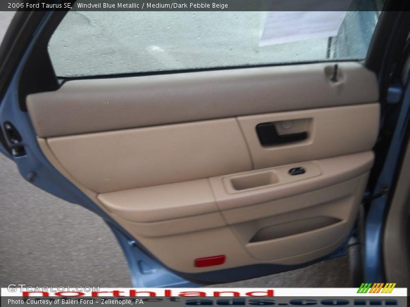 Windveil Blue Metallic / Medium/Dark Pebble Beige 2006 Ford Taurus SE