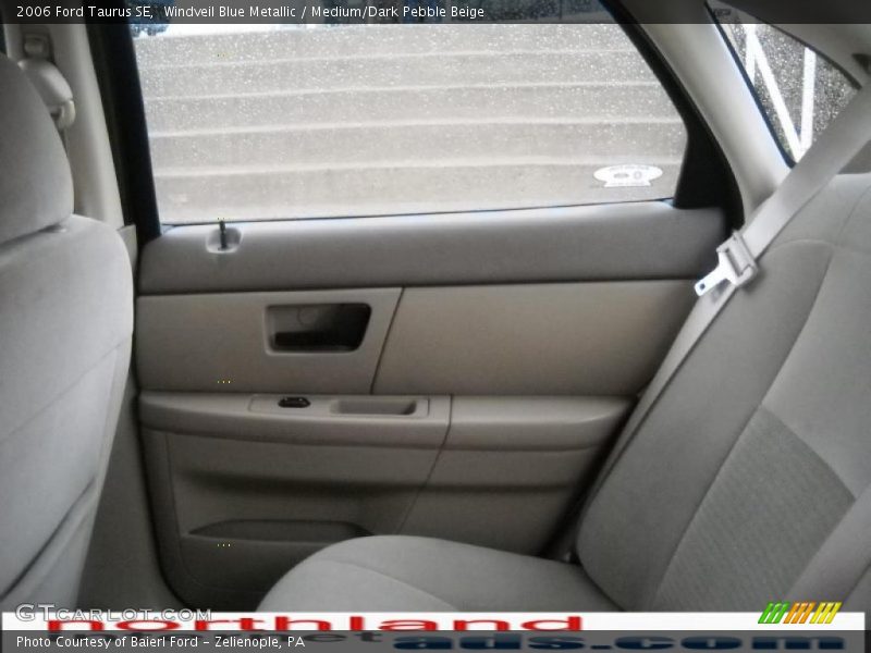 Windveil Blue Metallic / Medium/Dark Pebble Beige 2006 Ford Taurus SE