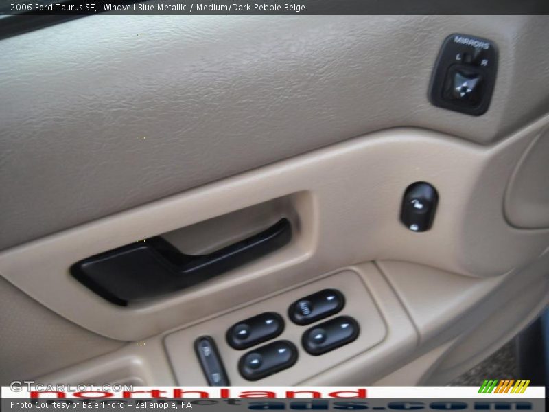 Windveil Blue Metallic / Medium/Dark Pebble Beige 2006 Ford Taurus SE