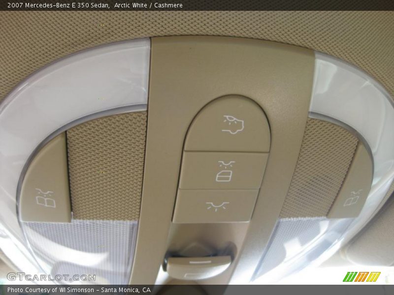 Arctic White / Cashmere 2007 Mercedes-Benz E 350 Sedan