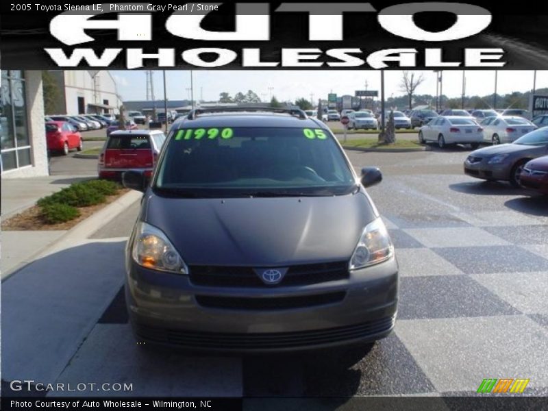 Phantom Gray Pearl / Stone 2005 Toyota Sienna LE