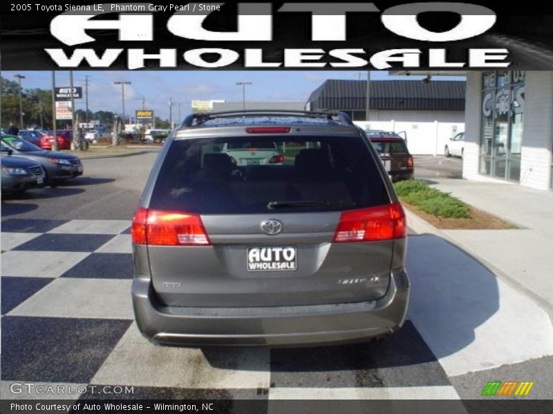 Phantom Gray Pearl / Stone 2005 Toyota Sienna LE