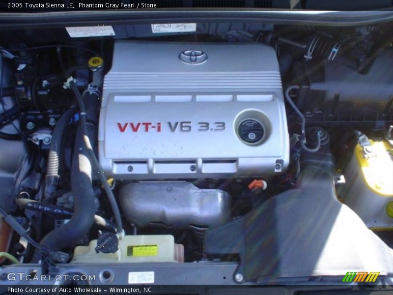 Phantom Gray Pearl / Stone 2005 Toyota Sienna LE
